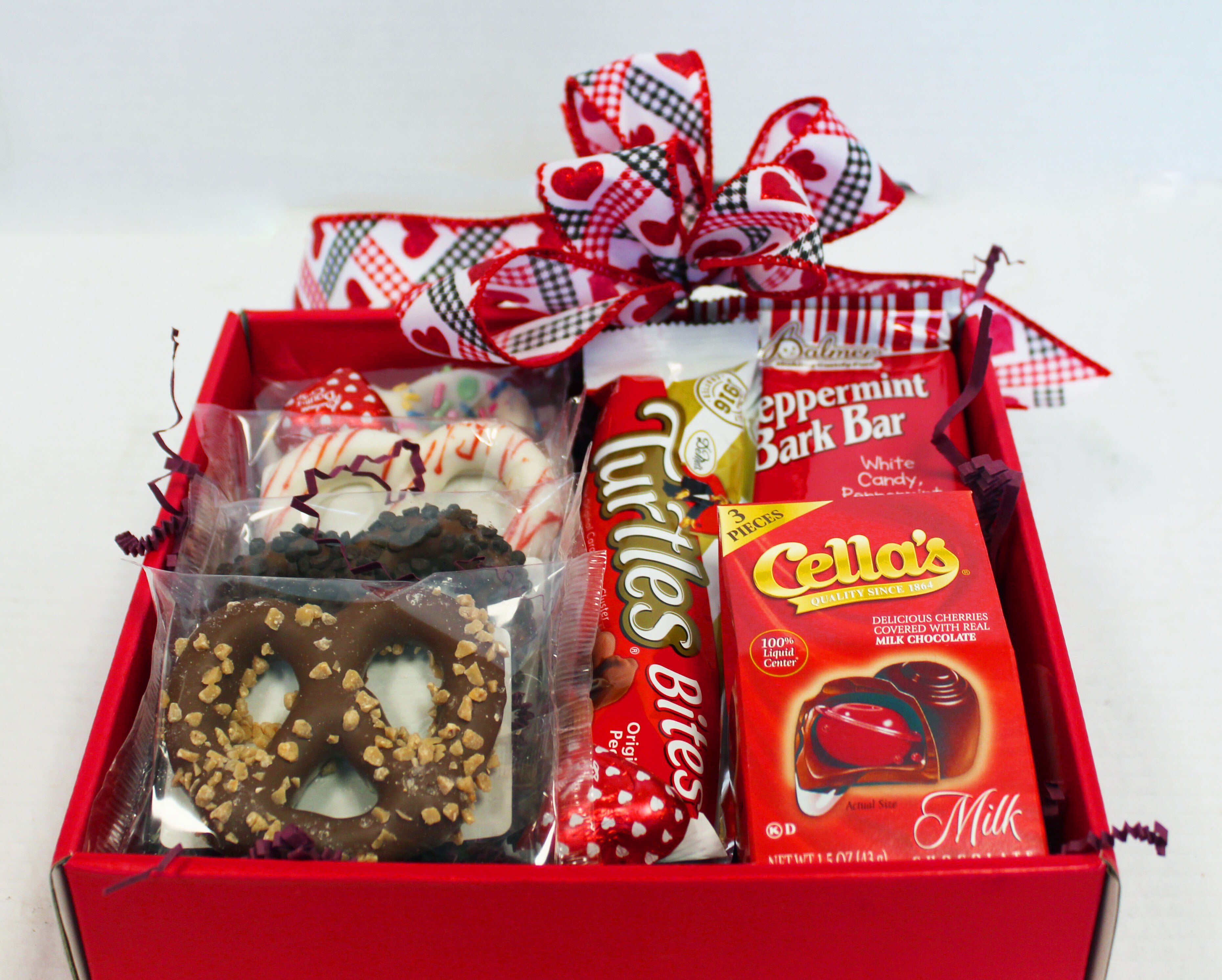 Pretzel and Chocolate Basket